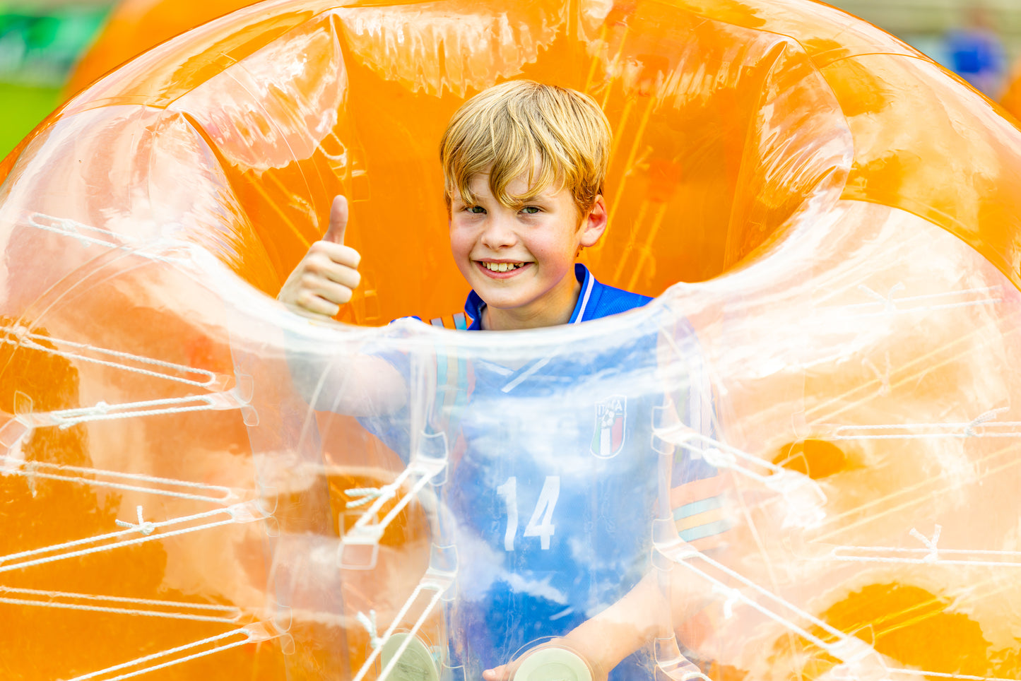 Bubbelvoetbal huren