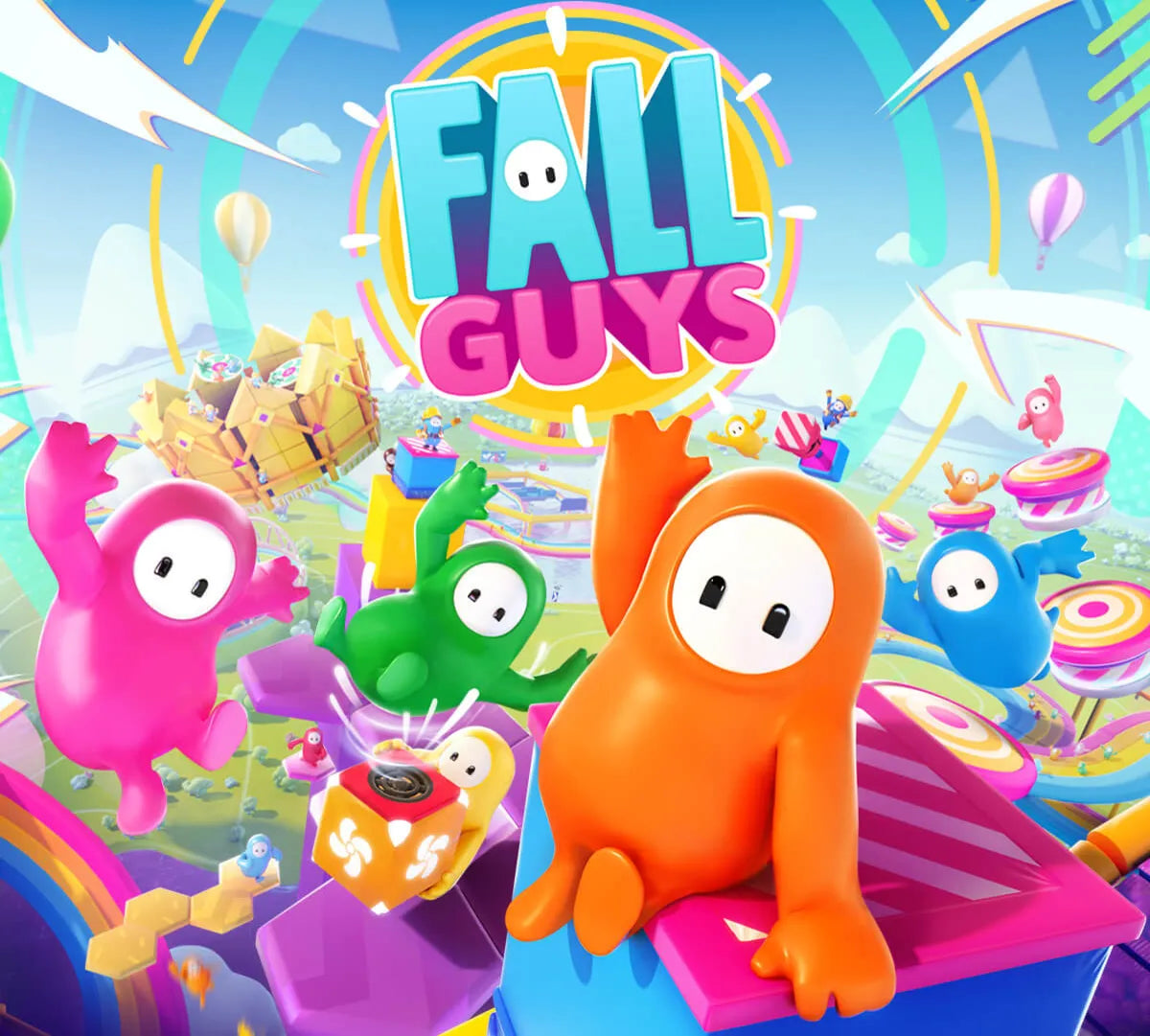 Fall Guys kinderfeestje